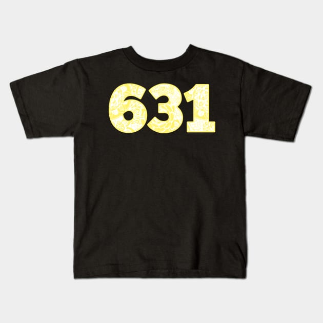 631 - yellow Kids T-Shirt by emilystp23